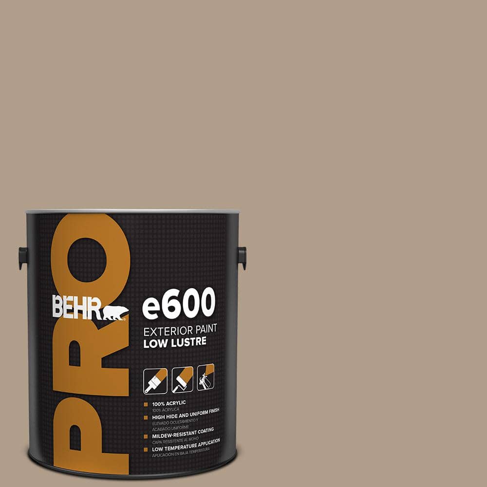 BEHR PRO 1 gal. #BNC-14 Over the Taupe Low Luster Exterior Paint