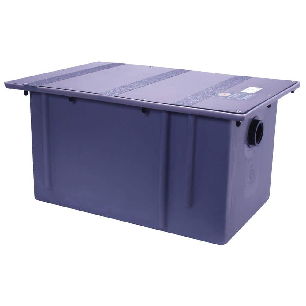 Zurn 29 in. x 14 in. Polyethylene Grease Trap with Flow Control