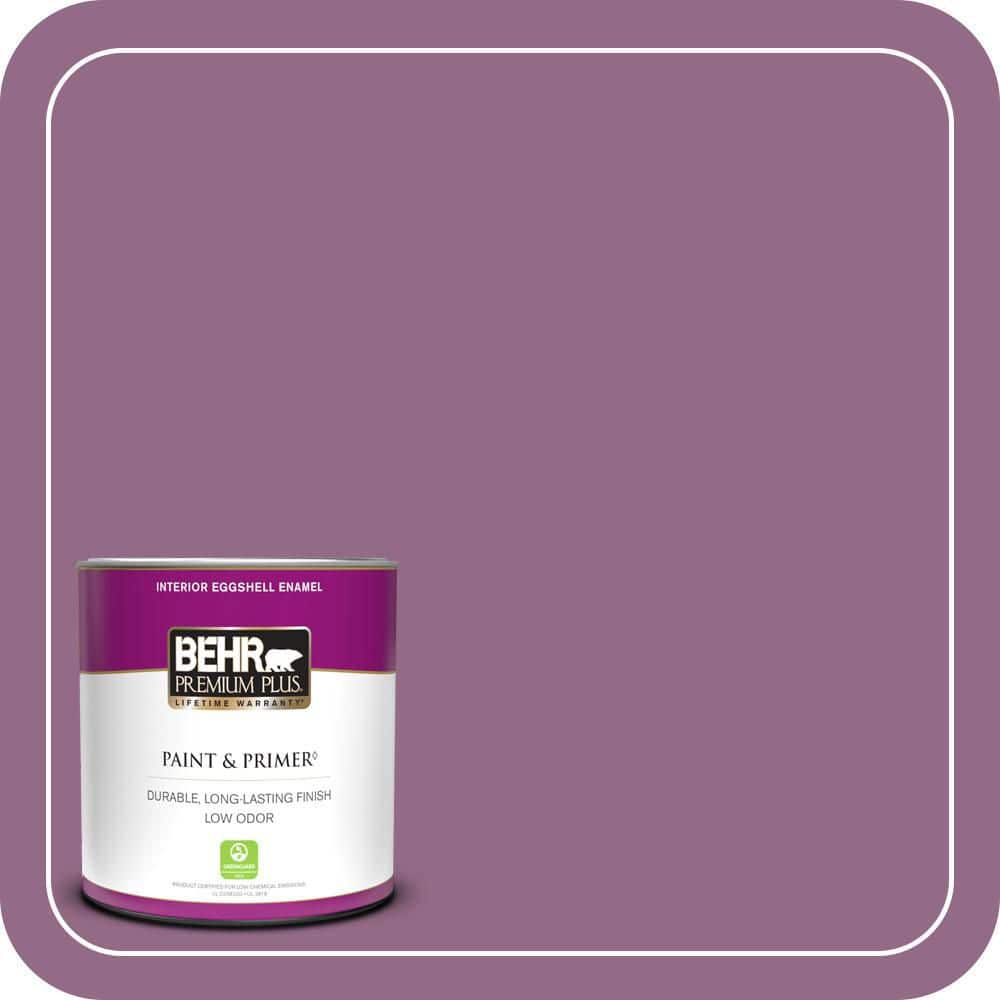 BEHR PREMIUM PLUS #680D-6 Lantana Enamel Interior/Exterior Paint & Primer Color Sample (1)