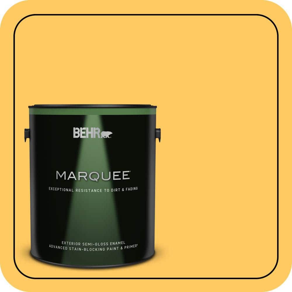 BEHR MARQUEE 1 gal. #P260-6 Smiley Face Semi-Gloss Enamel Exterior Paint & Primer