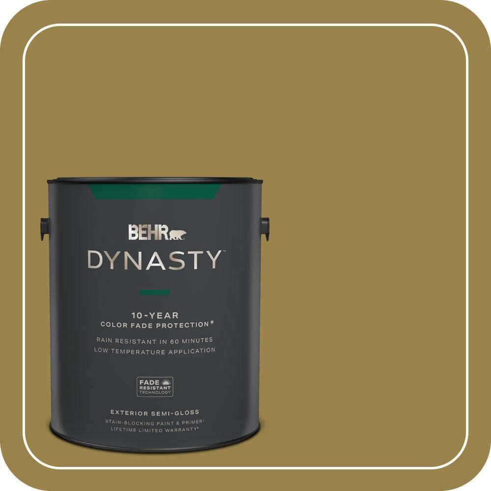 BEHR DYNASTY 1 gal. #T11-17 Wishing Troll Semi-Gloss Exterior Stain-Blocking Paint & Primer