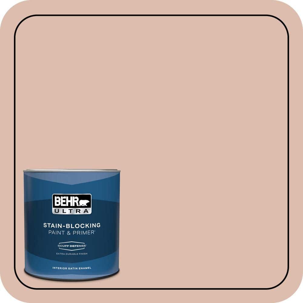BEHR ULTRA 1 qt. #MQ1-23 One To Remember Extra Durable Satin Enamel Interior Paint & Primer