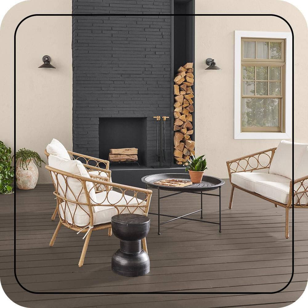 BEHR PREMIUM #MQ2-38 Color Waterproofing Exterior Wood Stain and Sealer Sample (4)