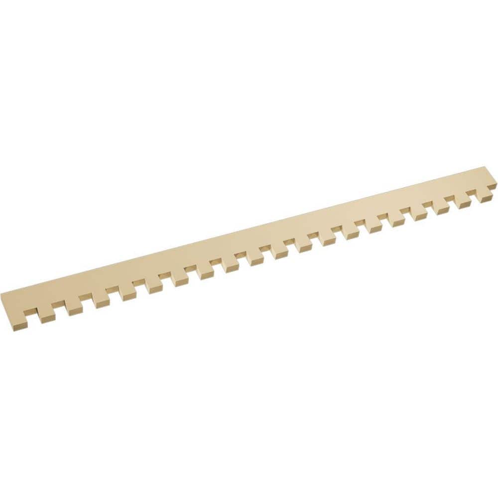 Ekena Millwork 1 in. D x 7 in. W x 46.625 in. L Primed Polyurethane Panel Moulding (3)