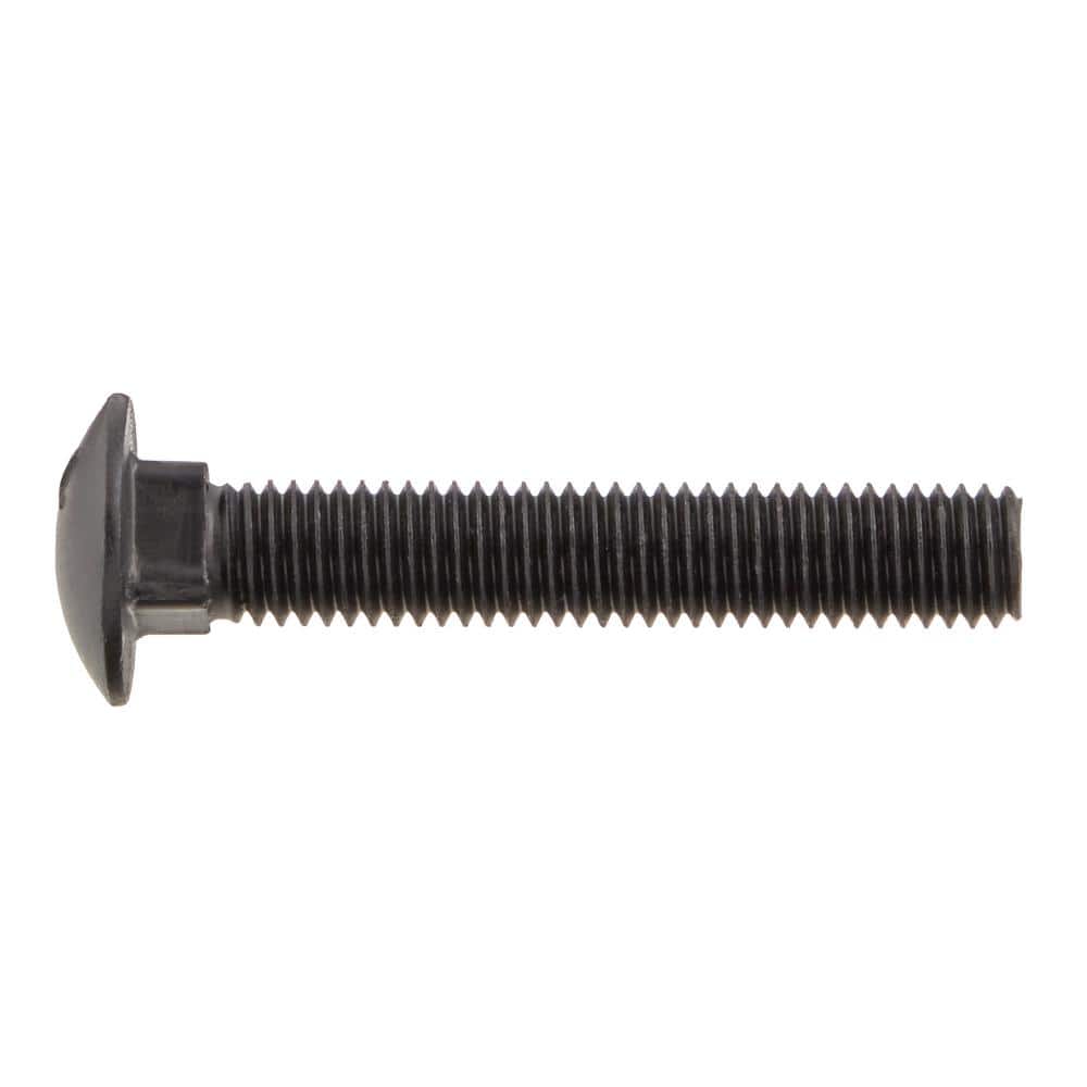 DECKMATE 1/2 in. -13 x 3 in. Black Deck Exterior Carriage Bolt (3)