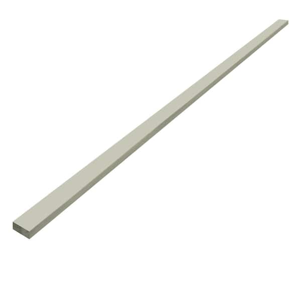 Primed Cedar Finger-Jointed Edge Glued Trim Board (Common: 1 in. x 2 in. x 12 ft.; Actual: 0.75 in. x 1.5 in. x 144 in.) (2)