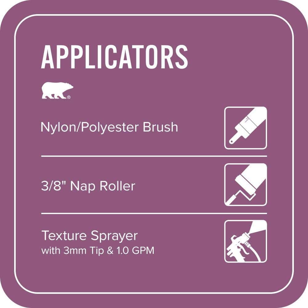 BEHR PREMIUM #PPU1-18 Textured Low-Lustre Enamel Interior/Exterior Porch and Patio Anti-Slip Floor Paint (4)