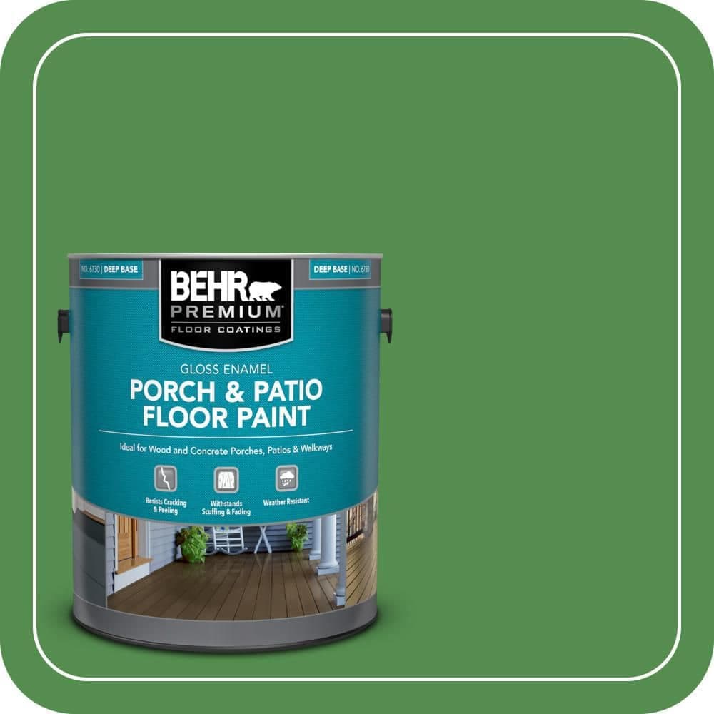 BEHR PREMIUM 1 gal. #M390-6 Belfast Gloss Enamel Interior/Exterior Porch and Patio Floor Paint