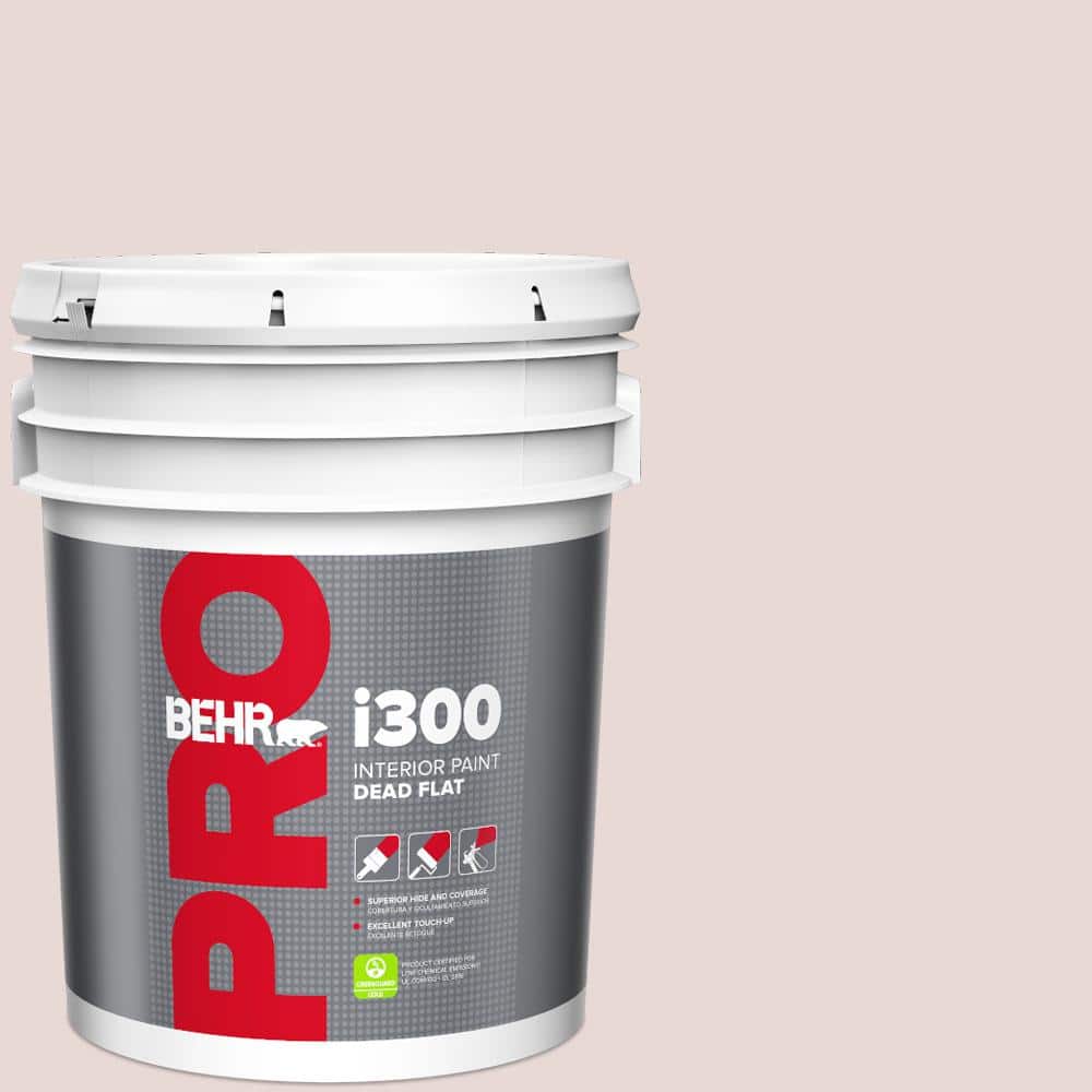 BEHR PRO 5 gal. #PPU17-07 Vienna Lace Dead Flat Interior Paint
