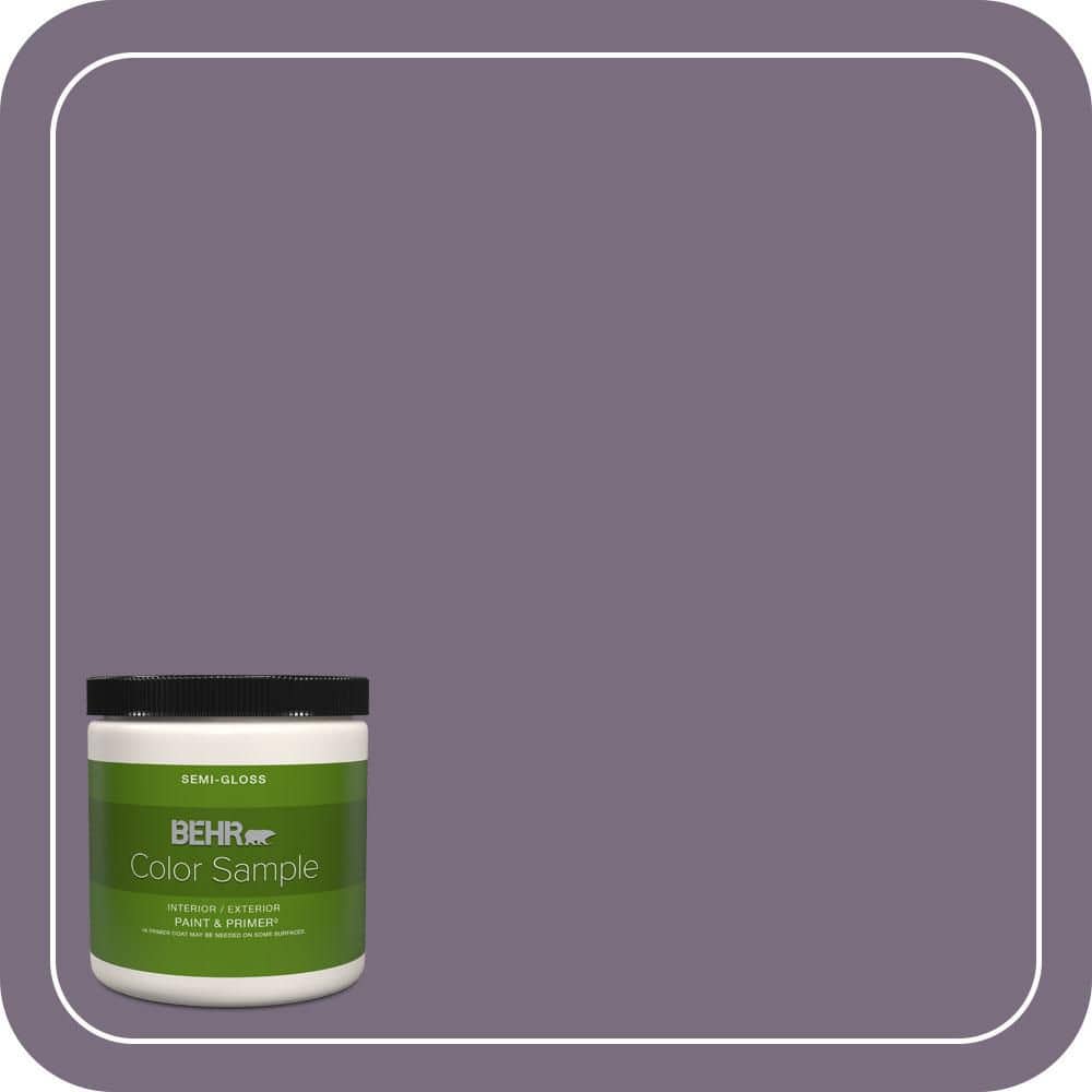 BEHR PREMIUM PLUS 8 oz. #MQ5-37 Composers Magic Semi-Gloss Interior/Exterior Paint & Primer Color Sample