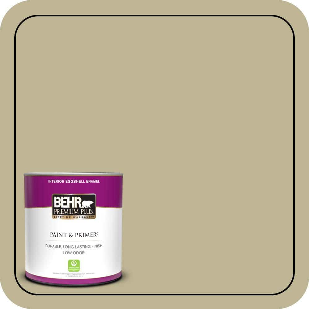 BEHR PREMIUM PLUS #MQ6-30 Bamboo Shoot Enamel Low Odor & Primer