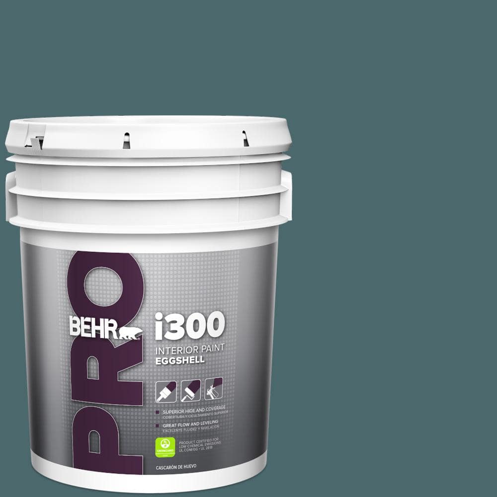 BEHR PRO 5 gal. #500F-7 Mythic Forest Eggshell Interior Paint