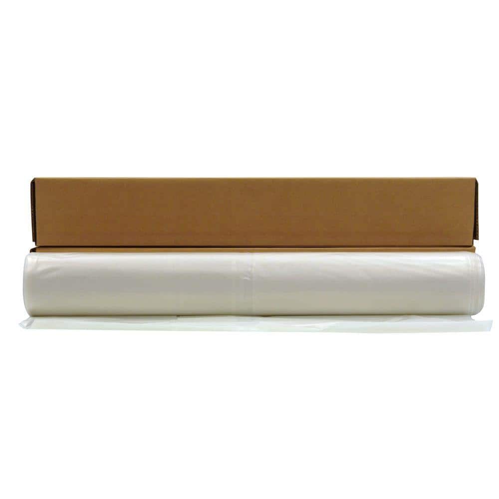 Husky 12 ft. x 400 ft. Clear 1 mil. Plastic Sheeting (1)