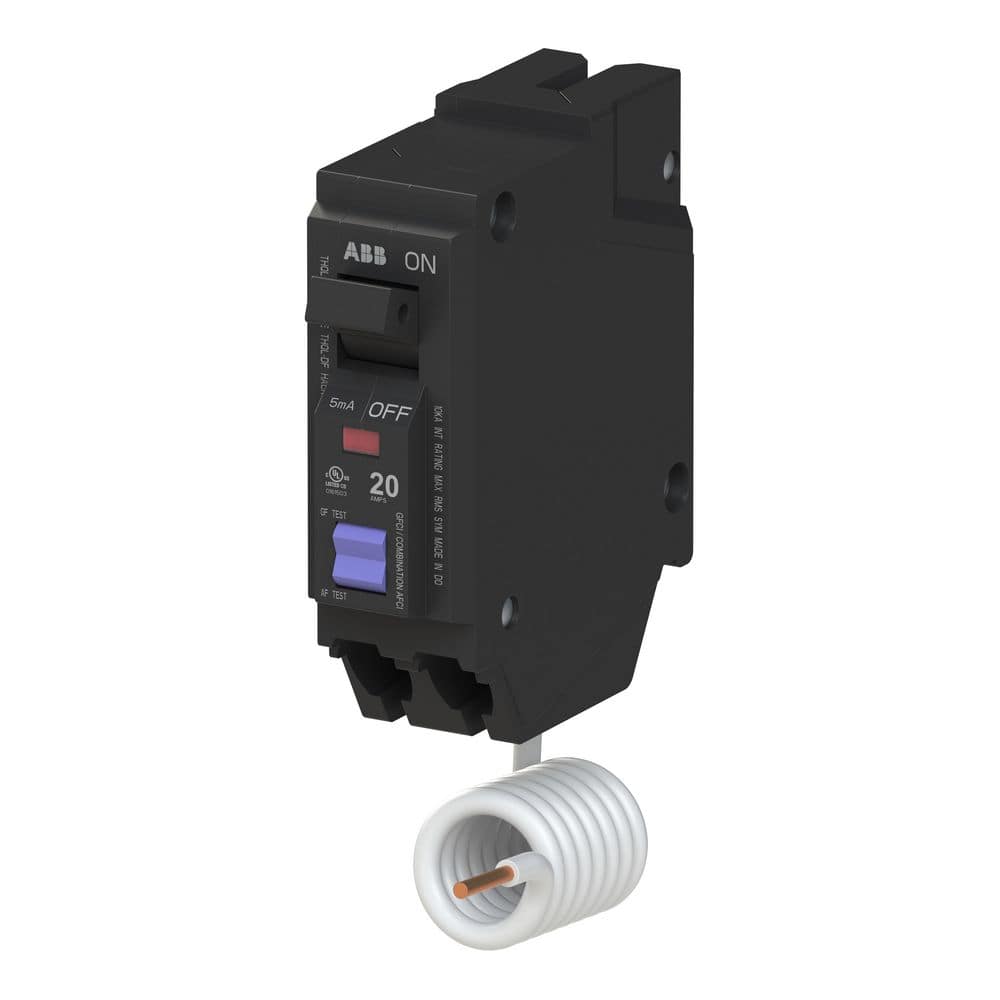 ABB 20 Amp Single-Pole Dual Function Arc Fault/GFCI Breaker (THQL1120DFA) (4)