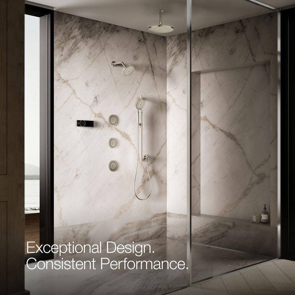 KOHLER WaterTile Round 27-Nozzle 1.0 GPM Body Spray in Vibrant Polished Nickel (3)