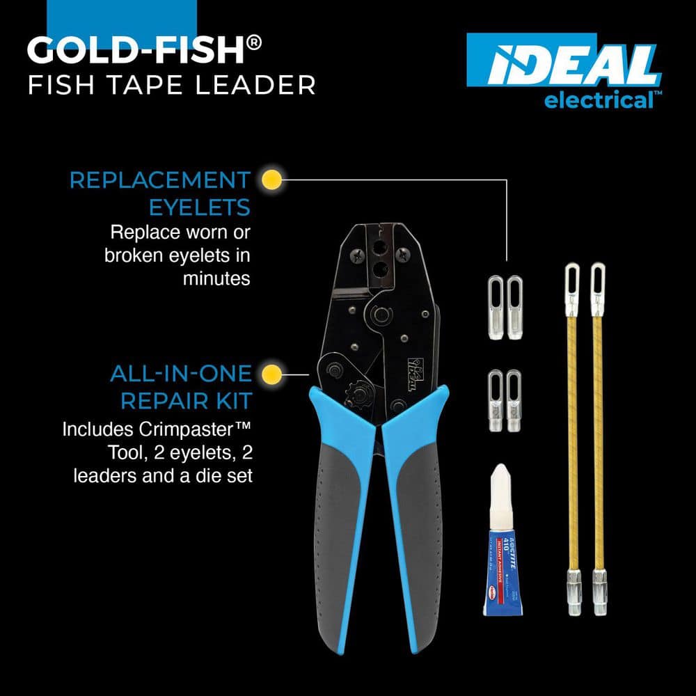 IDEAL S-Class Fish Tape Field Application Repair Kit (2)