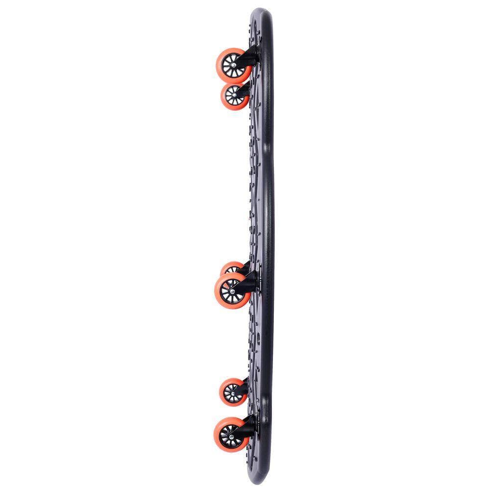 Miscool Ami 42 in. Plastic Creeper with Carrying Bag Blow Molded HDPE Body 330 lbs. Capacity ORANGE Dolly (2)