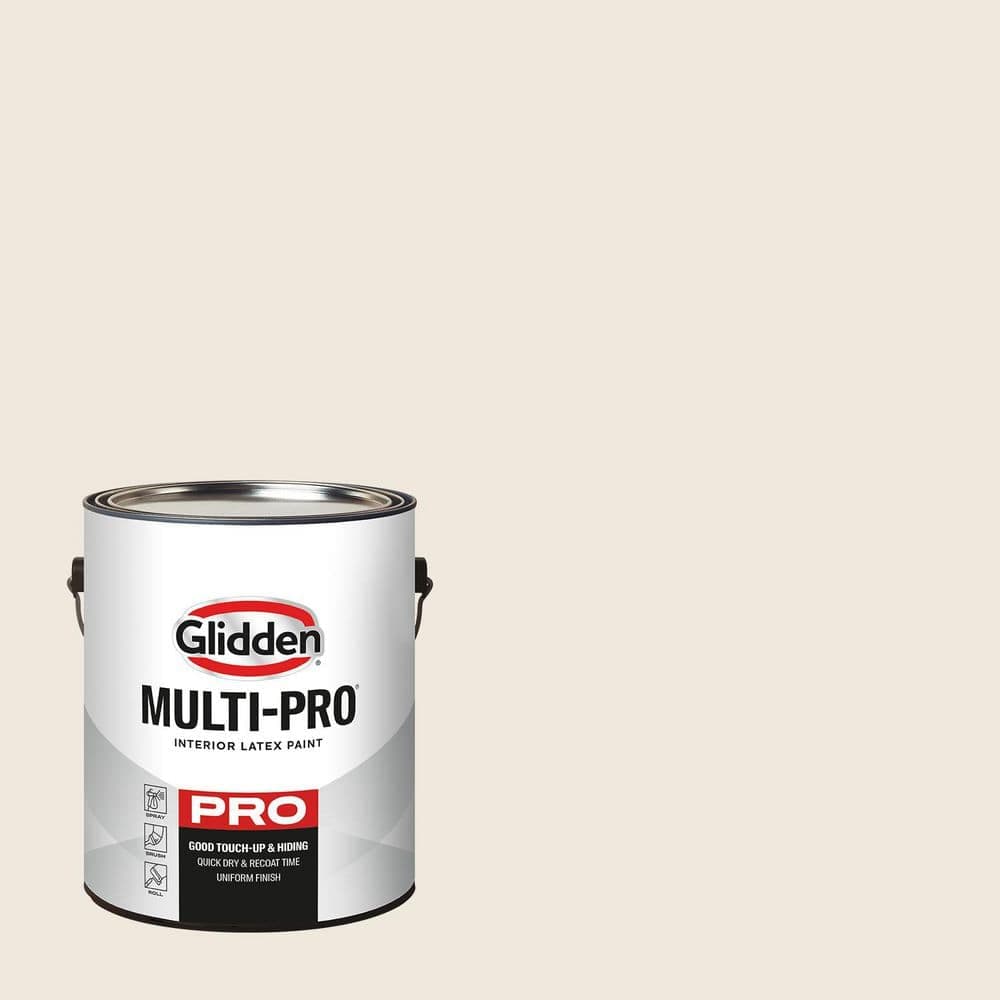 Glidden Multi-Pro 1 gal. PPG1084-1 Sugar Soap Ultra Flat Interior Paint (1)