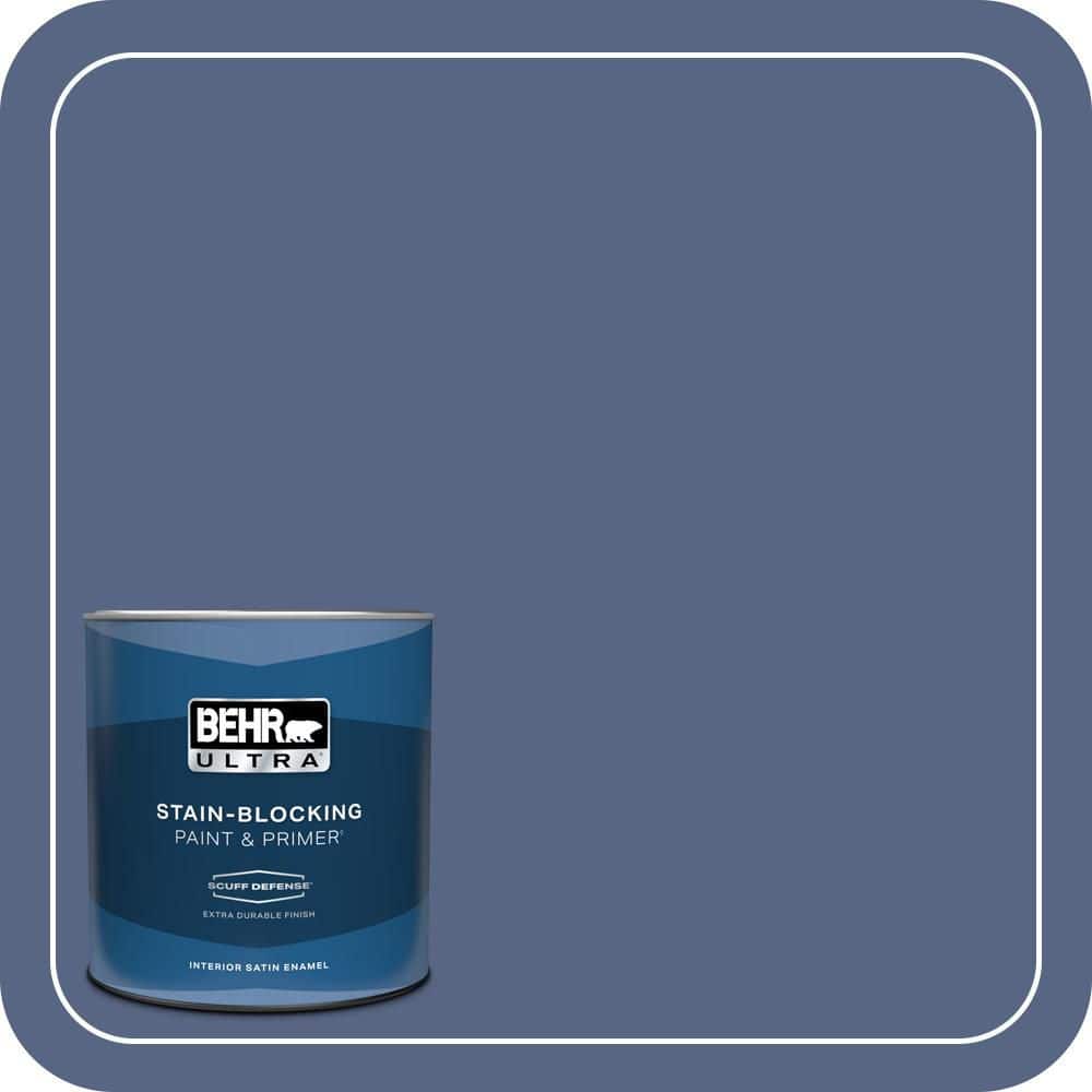 BEHR ULTRA 1 qt. #610D-6 Enduring Extra Durable Satin Enamel Interior Paint & Primer