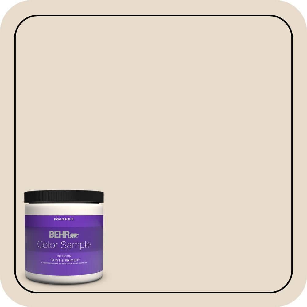 BEHR PREMIUM PLUS #OR-W11 White Mocha Enamel Low Odor & Primer (1)