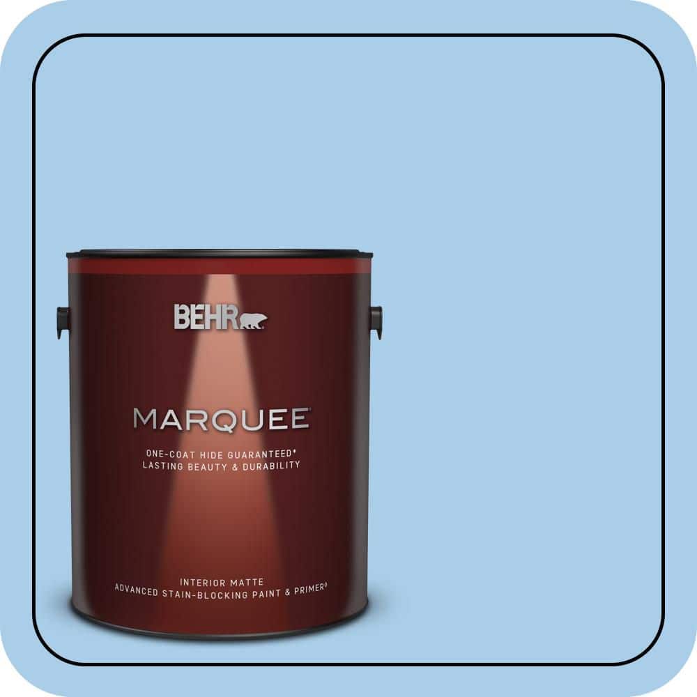 BEHR MARQUEE 1 gal. #P520-2 French Porcelain Matte Interior Paint & Primer