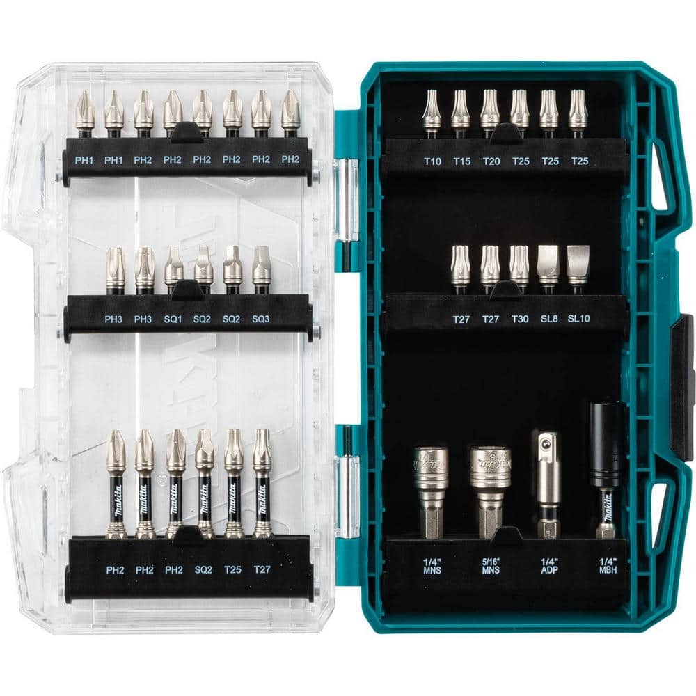 Makita IMPACT XPS Alloy Steel Impact Rated Screwdriver Drill Bit Set