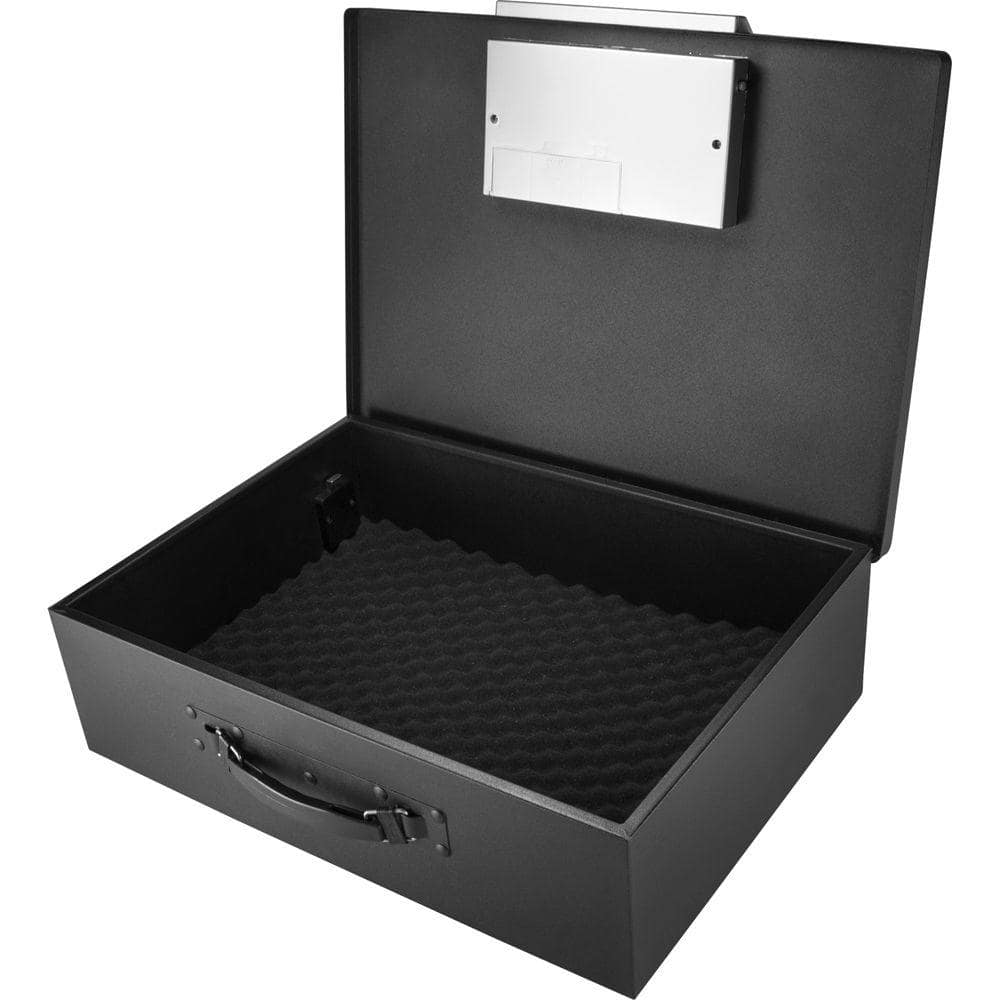 BARSKA 0.63 cu. ft. Steel Safe Digital Portable Keypad Lock Box, Black (2)