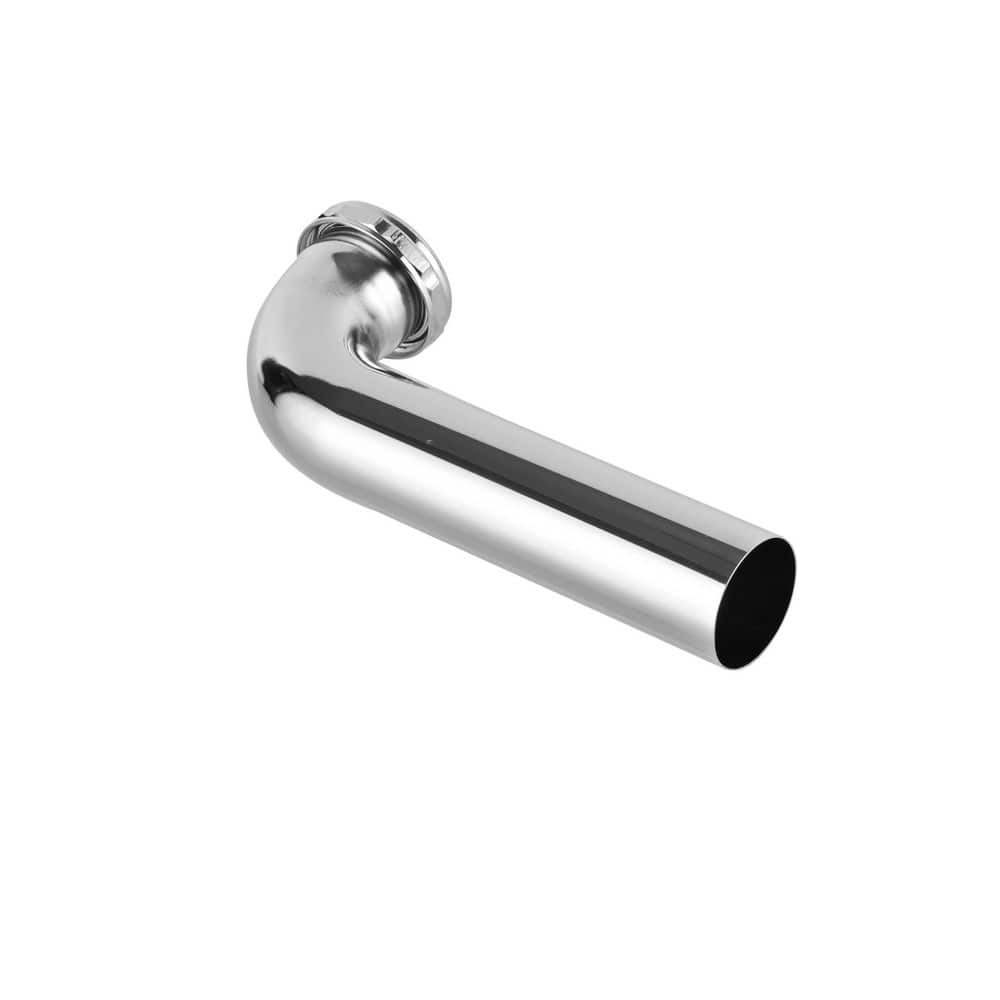 Everbilt 1-1/2in. x 7in. Chrome-Plated Brass Slip-Joint Sink Drain Outlet Waste Arm (4)