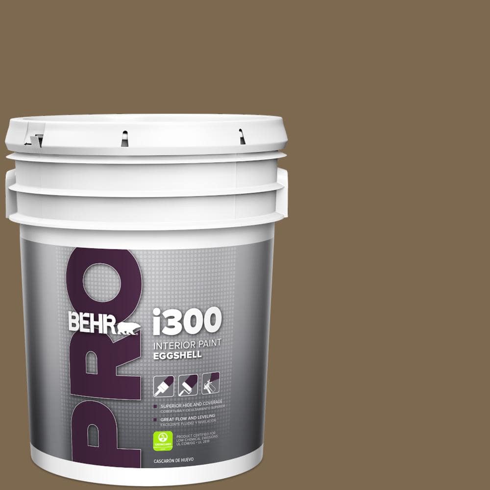 BEHR PRO 5 gal. #N300-7 Mayan Ruins Eggshell Interior Paint