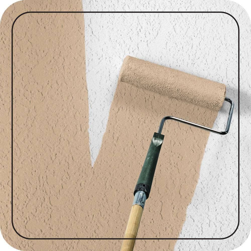 BEHR PREMIUM 5 gal. #S260-3 Dusty Gold Elastomeric Masonry, Stucco and Brick Exterior Paint (3)