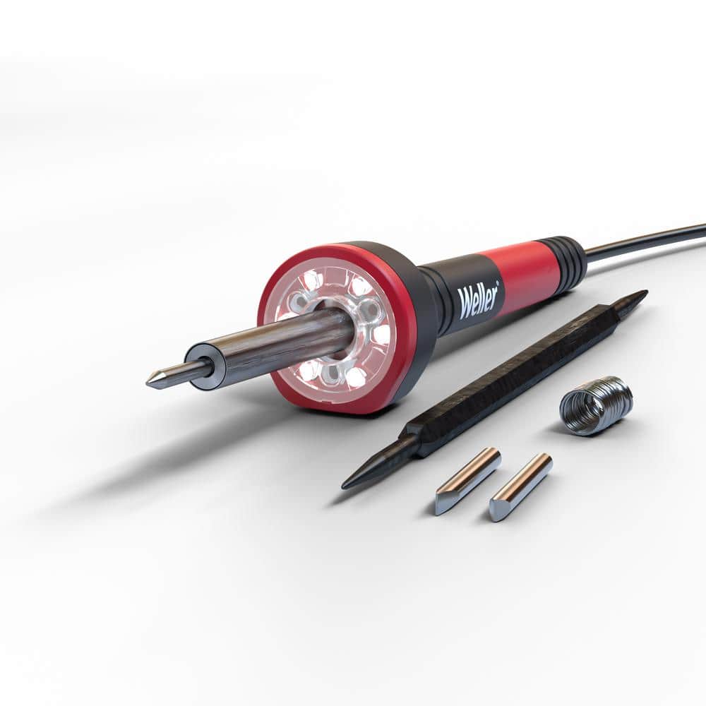 Weller 60-Watt/120-Volt Corded Soldering Iron Kit with LED Halo Ring