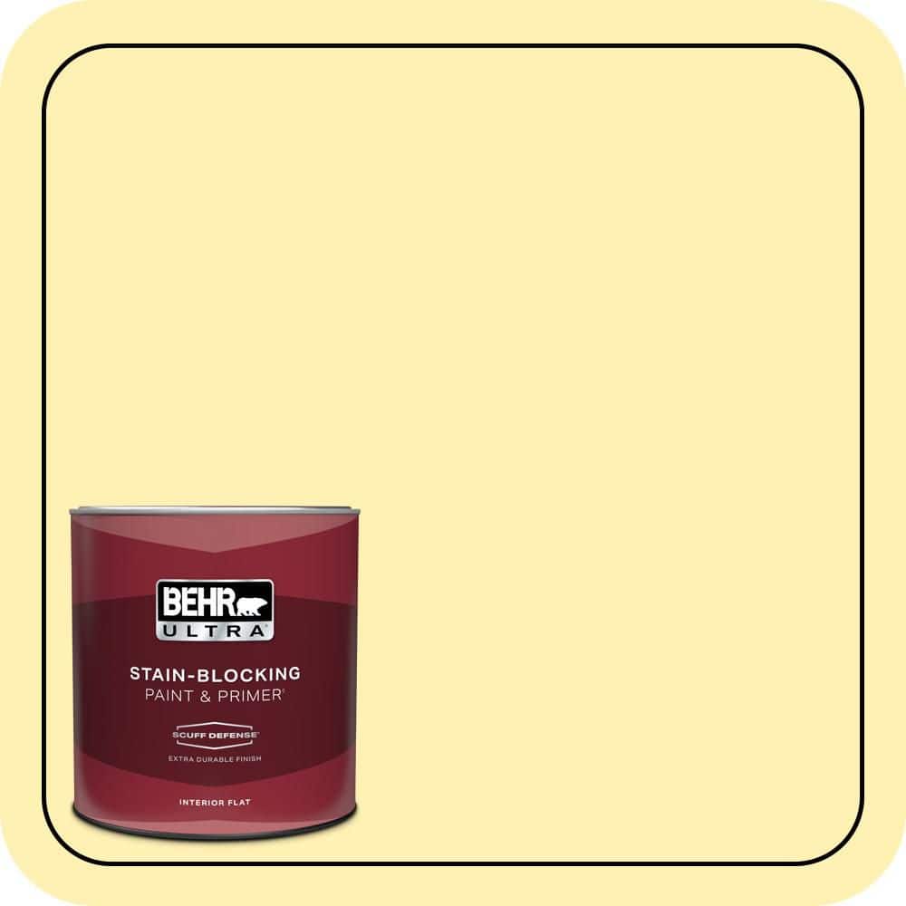 BEHR ULTRA 1 qt. #P310-3 Firefly Extra Durable Flat Interior Paint & Primer