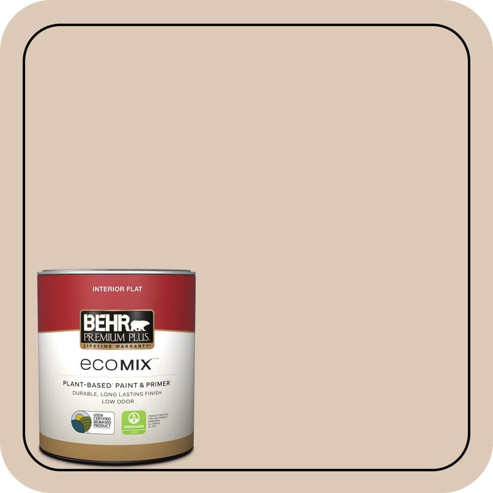 BEHR PREMIUM PLUS #MQ3-09 Loft Light Enamel EcoMix Plant-Based & Primer (1)