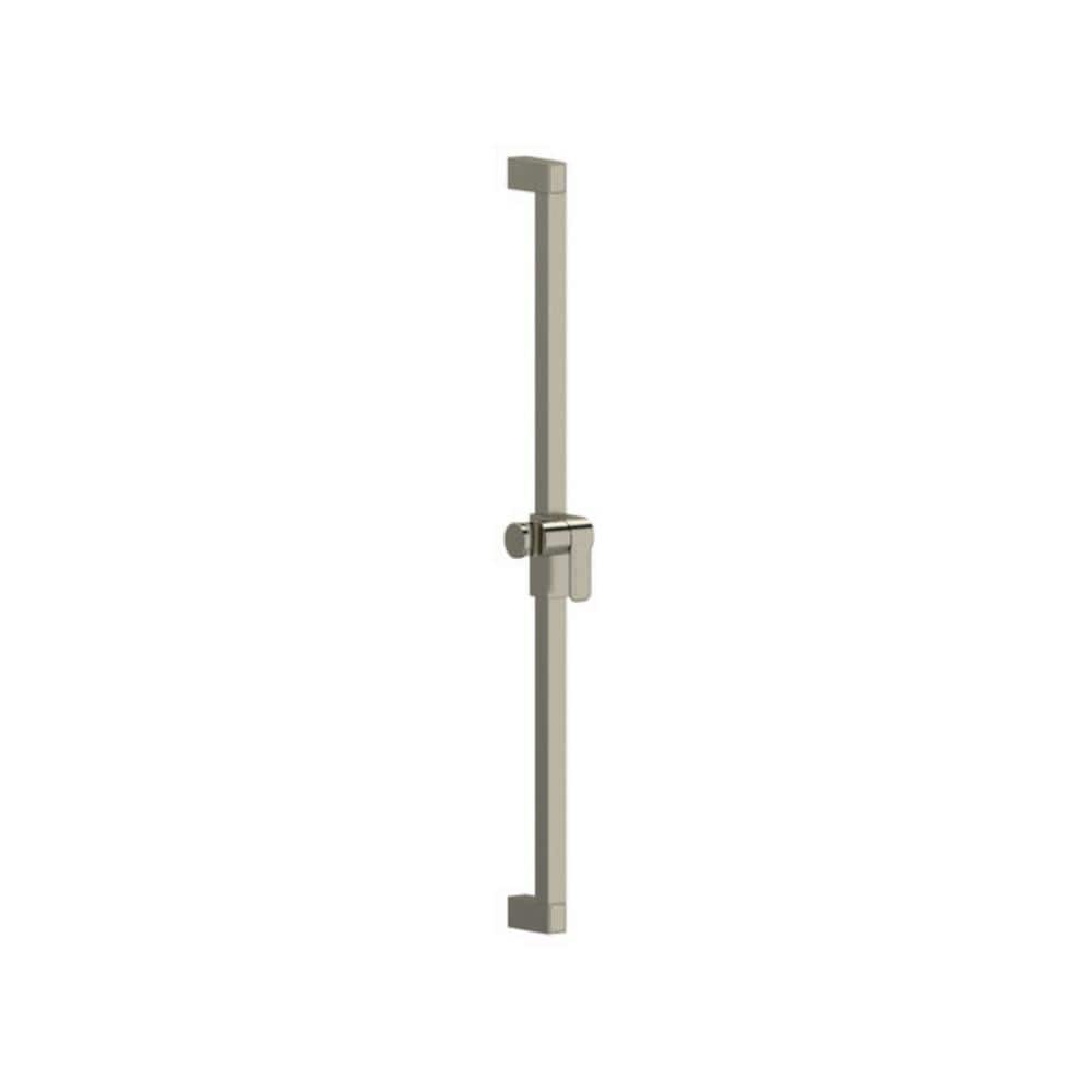 RIOBEL 29.625 in Adjustable Shower Bar in Brushed Nickel (1)