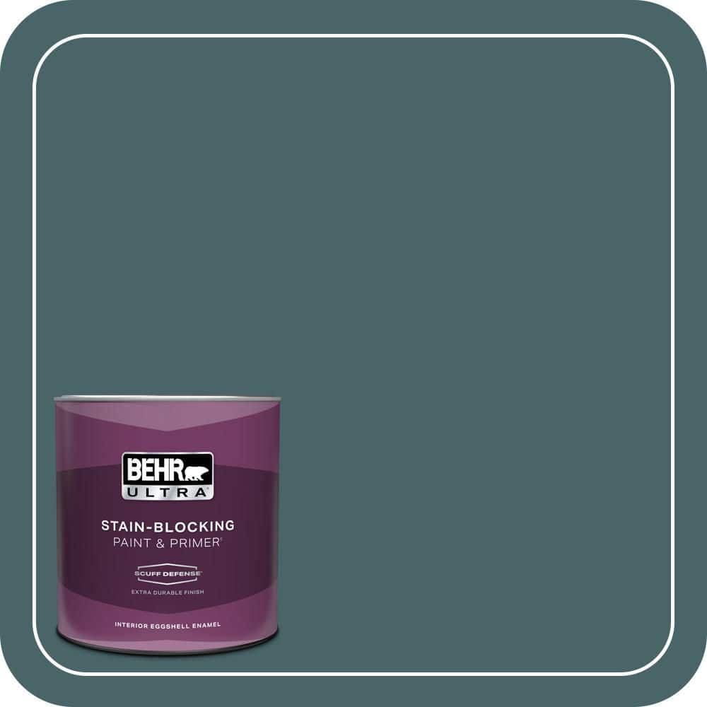 BEHR ULTRA 1 qt. #MQ6-02 Walk Me Home Extra Durable Eggshell Enamel Interior Paint & Primer