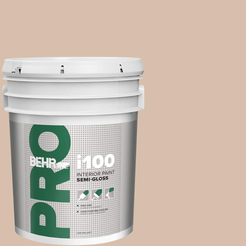 BEHR PRO 5 gal. #ICC-42 Comforting Semi-Gloss Interior Paint