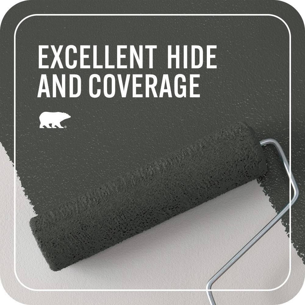 BEHR PREMIUM PLUS #710F-7 Black Swan Enamel EcoMix Plant-Based & Primer (2)