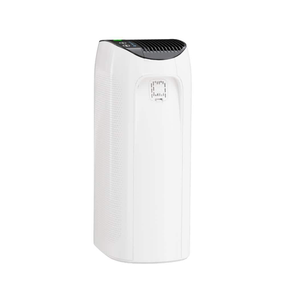 Unbranded 495 sq. ft. 3-Speed HEPA-True Portable Personal Air Purifier in Whites, with Timer and Ultra-Quiet Sleep Mode (3)