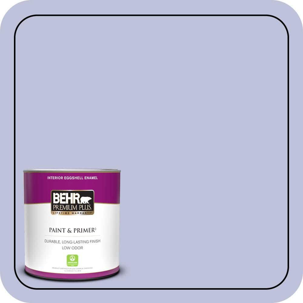 BEHR PREMIUM PLUS #610A-3 Lavender Sachet Enamel Low Odor & Primer (1)