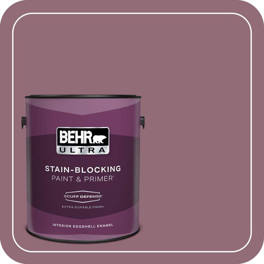 BEHR ULTRA 1 gal. #S120-6 Full Glass Extra Durable Eggshell Enamel Interior Paint & Primer