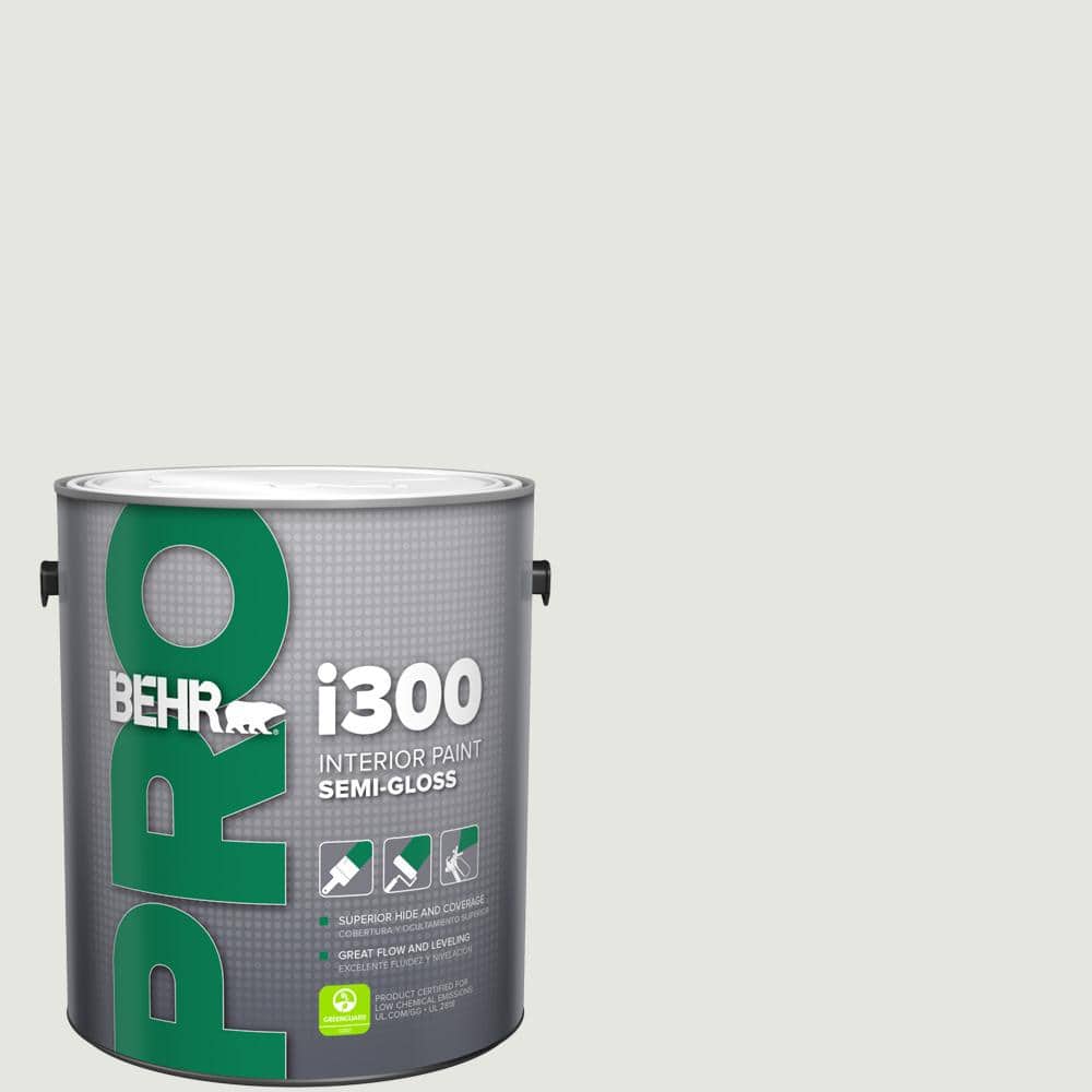 BEHR PRO 1 gal. #BXC-89 Maritime White Semi-Gloss Interior Paint