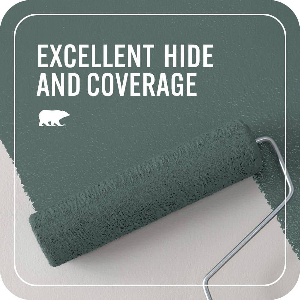 BEHR PREMIUM PLUS #N430-6A Hidden Gem Enamel EcoMix Plant-Based & Primer (2)