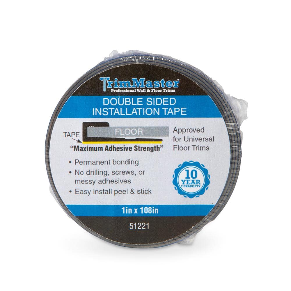 TrimMaster Universal Trim Installation Tape for Concrete Flooring (2)