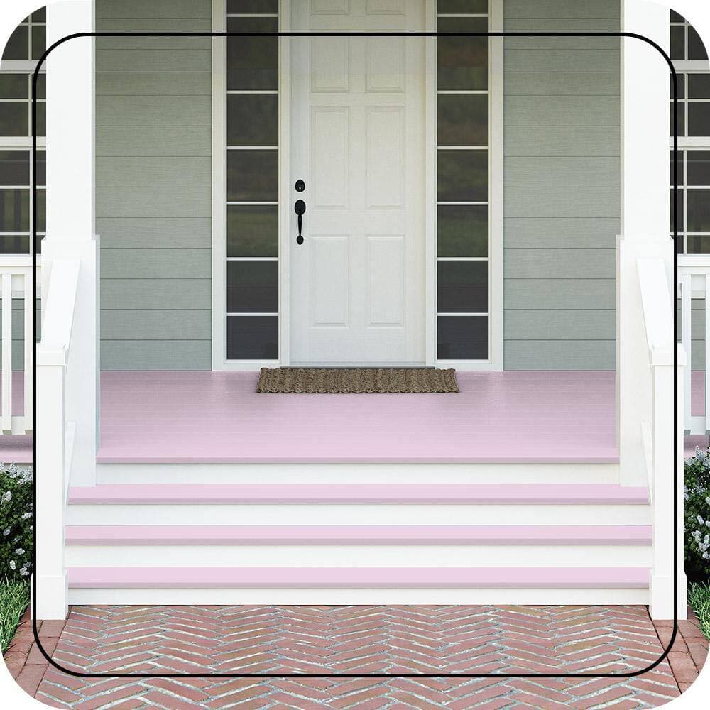 BEHR PREMIUM #P110-1 Textured Low-Lustre Enamel Interior/Exterior Porch and Patio Anti-Slip Floor Paint (2)