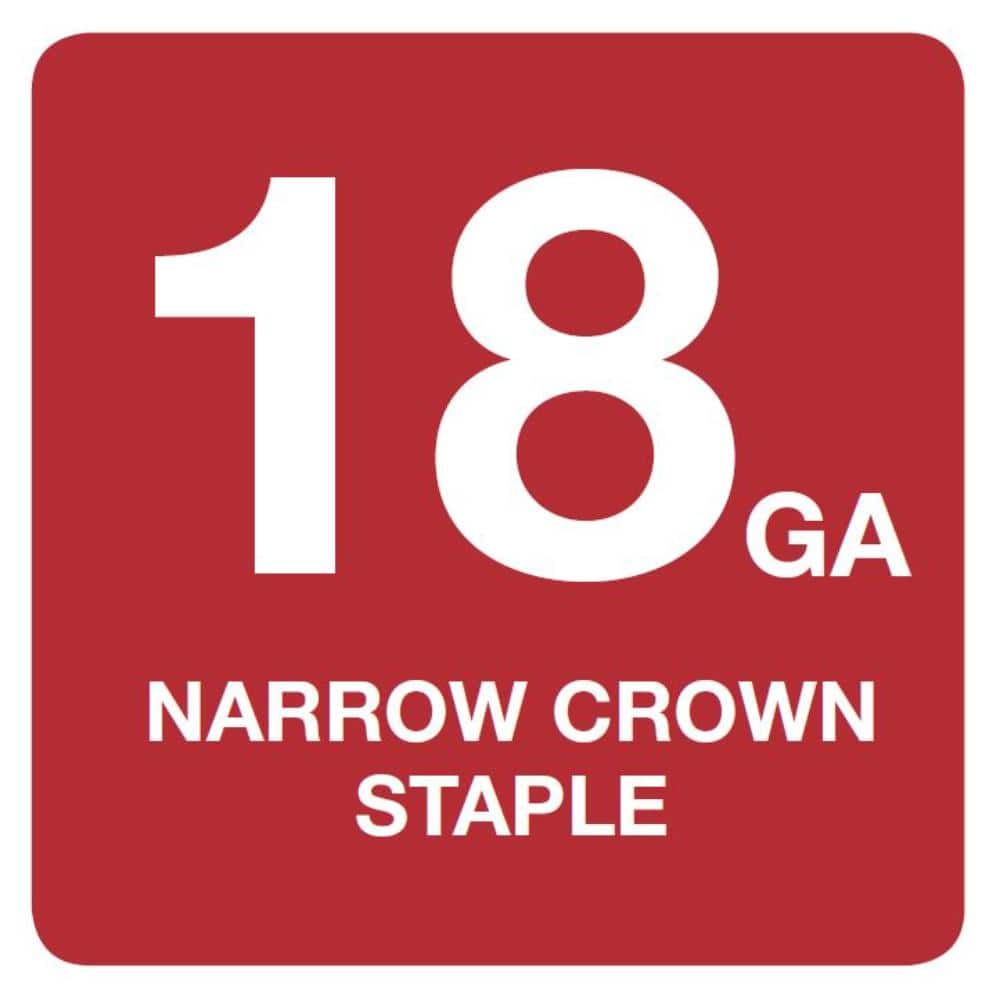 DEWALT 1/4 in. 7/8 in. 18-Gauge Glue Collated Crown Staple ( Pieces) (2)