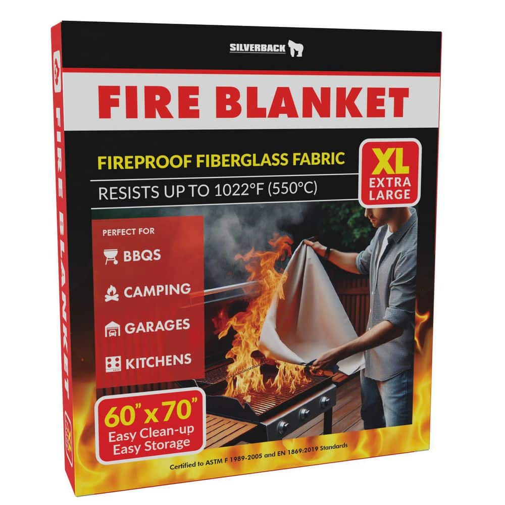 Silverback 60 in. x 70 in. Fire Blanket (2)