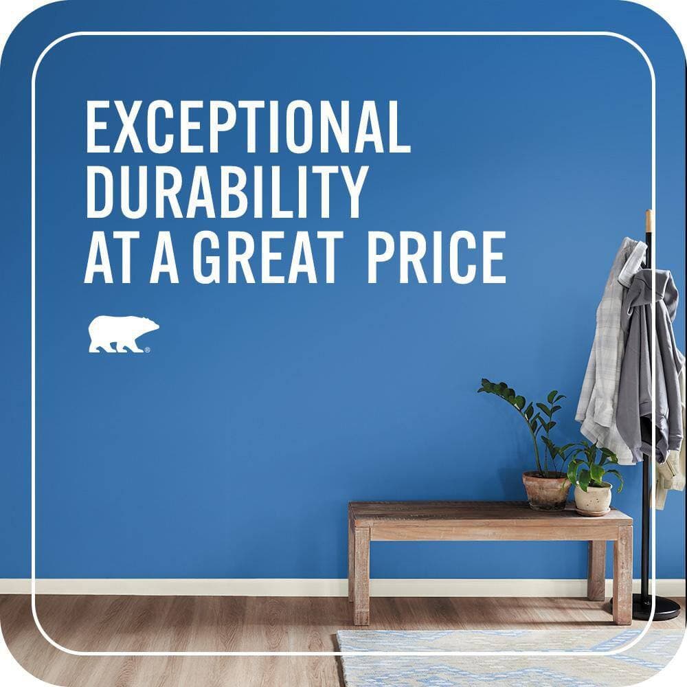 BEHR PREMIUM PLUS #MQ4-24 Electric Blue Enamel EcoMix Plant-Based & Primer (4)