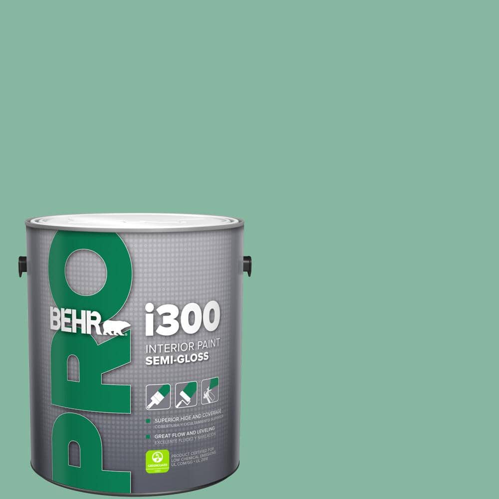 BEHR PRO 1 gal. #480D-4 Indian Ocean Semi-Gloss Interior Paint