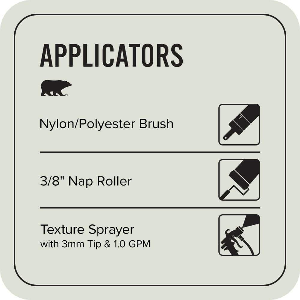 BEHR PREMIUM #N390-1 Textured Low-Lustre Enamel Interior/Exterior Porch and Patio Anti-Slip Floor Paint (4)