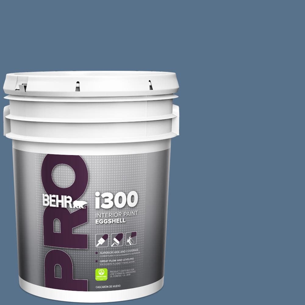 BEHR PRO 5 gal. #PPU14-01 Arrowhead Lake Eggshell Interior Paint